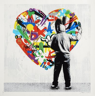 Lot 139 - Martin Whatson (Norwegian 1984-), 'Paint Love', 2020