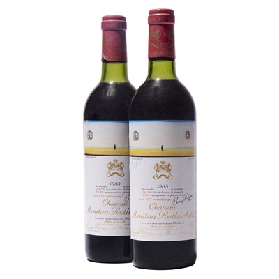 Lot 8 - 2 bottles 1983 Ch Mouton Rothschild