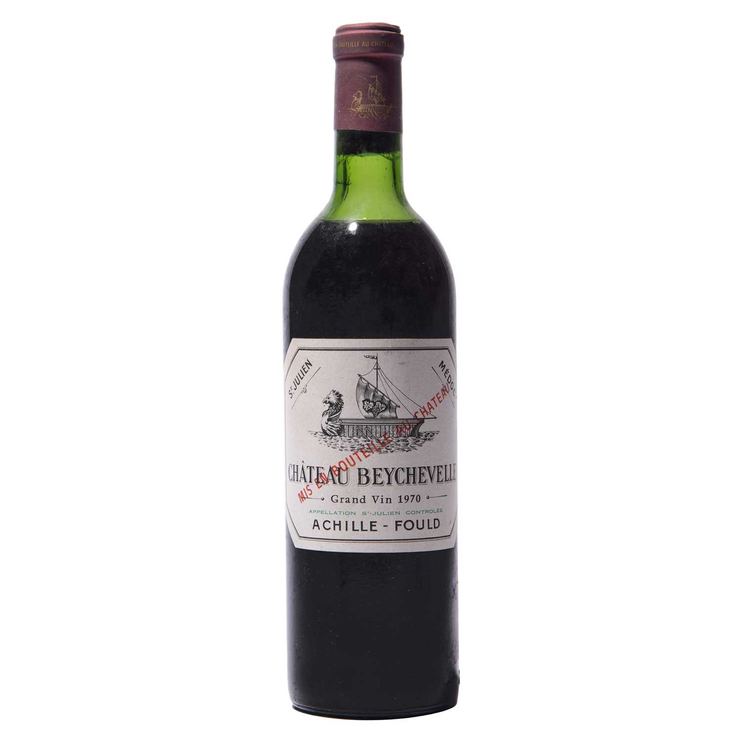 Lot 11 - 1 bottle 1970 Ch Beychevelle