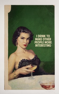 Lot 201 - Connor Brothers (British Duo), 'I Drink To Make Other People More Interesting', 2021