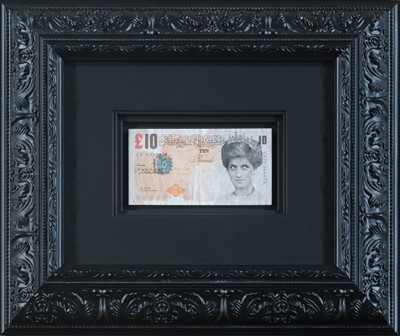 Lot 304 - Banksy (British 1974-), 'Di-Faced Tenner’, 2004