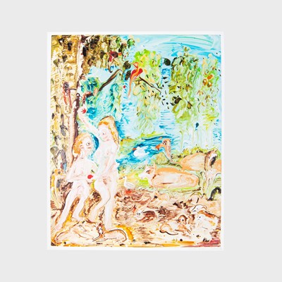 Lot 229 - Genieve Figgis (Irish 1972-), 'Adam & Eve', 2019