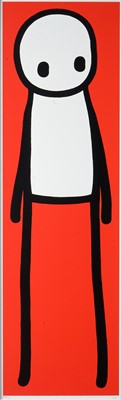 Lot 302 - Stik (British 1979-), 'Book (Red PP)', 2015