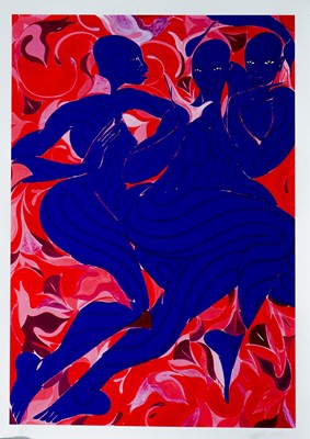 Lot 289 - Tunji Adeniyi-Jones (British 1992-), 'Violet Dance', 2021