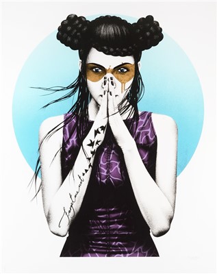 Lot 181 - Fin Dac (Irish), ‘Vergiss (24ct Gold Leaf)’, 2017