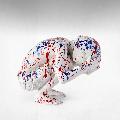 Lot 210 - Schoony (British 1974-) 'Boy Soldier (Duck and Cover)', 2019