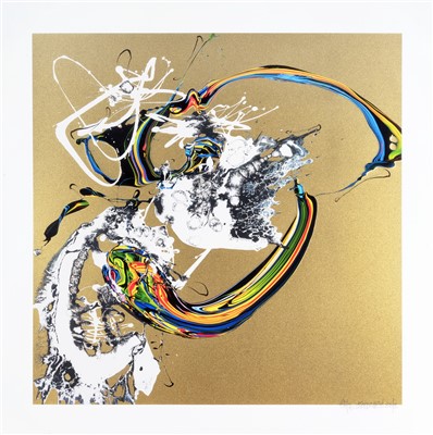 Lot 76 - Katrin Fridriks (Icelandic b.1975), 'Golden Awareness N1', 2012