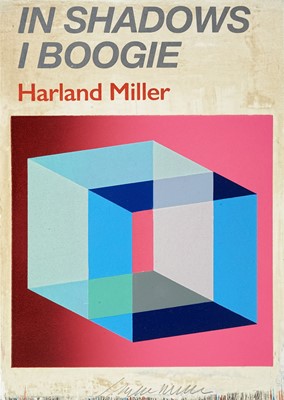 Lot 235 - Harland Miller (British 1964-), 'In Shadows I Boogie (Pink)', 2019