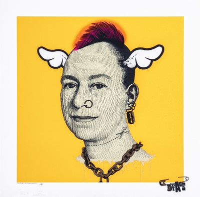 Lot 155 - D*Face (British 1978-), 'More Punk Than You Punk (Orange)', 2009