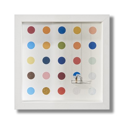 Lot 76 - Roy's People (British), 'Scrubbed Out - Spots', 2021
