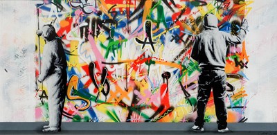 Lot 339 - Martin Whatson (Norwegian 1984-), 'The Cycle (Acrylic)', 2019