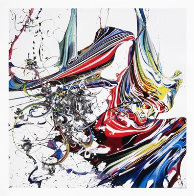 Lot 80 - Katrin Fridriks (Icelandic 1974-), 'Waving Force of Nature – Awakening', 2017
