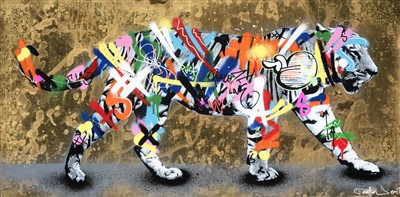 Lot 221 - Martin Whatson (Norwegian b.1984), 'Tiger (Brass)', 2017