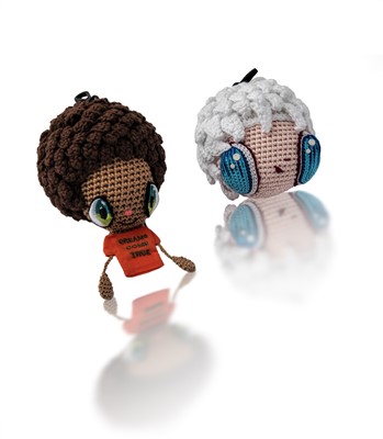 Lot 80 - Javier Calleja x Mira Mikati (Collaboration), 'Keyrings', 2021
