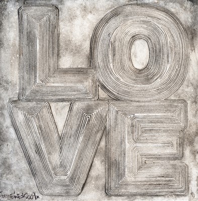 Lot 139 - Ben Eine (British b.1970), ‘Love’, 2009