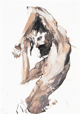 Lot 105 - Stephen Bunting (British), untitled, 2017, male nude