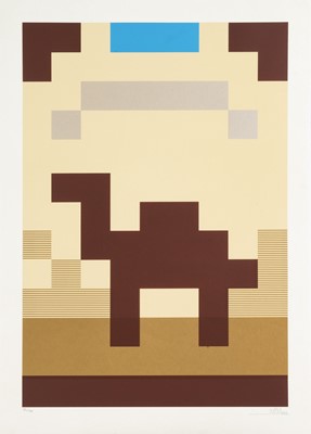 Lot 276 - Invader (French 1969-), 'Camel', 2015