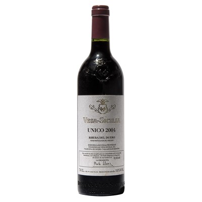 Lot 124 - 3 bottles 2004 Vega-Sicilia Unico