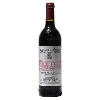 Lot 126 - 6 bottles 2004 Vega-Sicilia Valbuena
