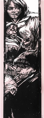 Lot 284 - Swoon (American b.1977) 'Untitled On Mylar' 2007