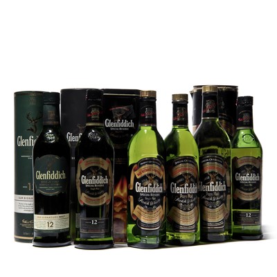 Lot 149 - 6 bottles Mixed Glenfiddich