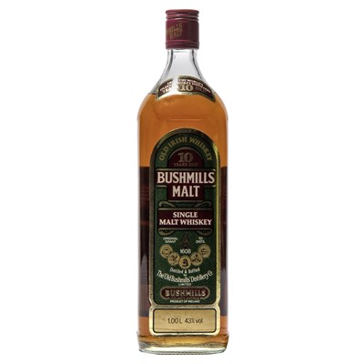 Lot 187 - 1 litre Bushmills 10YO 1990s