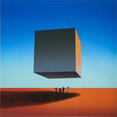 Lot 90 - Mehdi Ghadyanloo (Iranian 1981-), 'New Sky', 2017