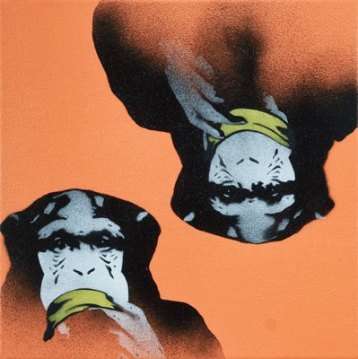 Lot 190 - Kunstrasen (German 1979-), 'Keep Smiling/Keep Frowning', 2015