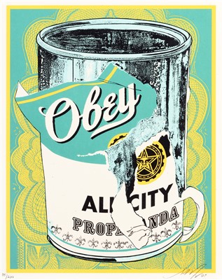 Lot 274 - Shepard Fairey (American b.1970), ‘Soup Can II’, 2009