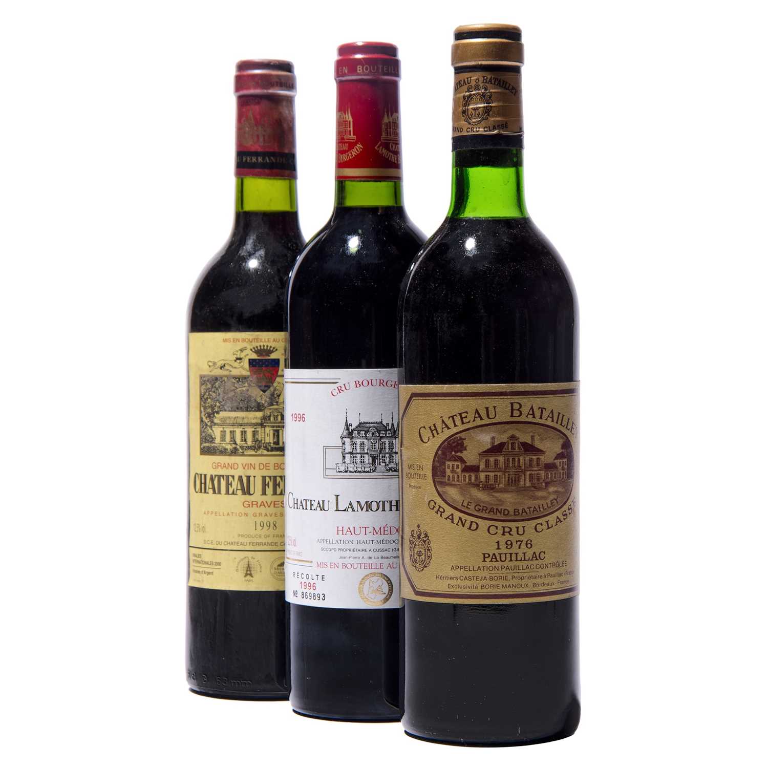 Lot 20 - 6 bottles Mixed Bordeaux