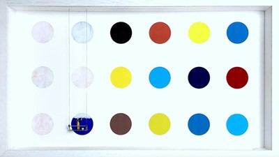 Lot 103 - Roy's People (British), 'Scrubbed Out Spots (AP2)', 2021