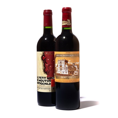 Lot 21 - 2 bottles Mixed Bordeaux