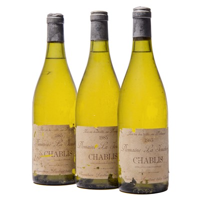 Lot 72 - 12 bottles 1985 Chablis Domaine la Jouchere