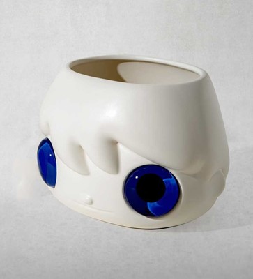 Lot 68 - Javier Calleja (Spanish 1971-), ‘Blue Eye Planter', 2021