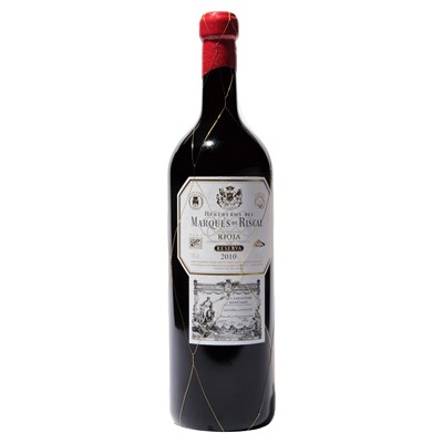 Lot 128 - 2 3 litre bottles 2010 Marques de Riscal Riserva