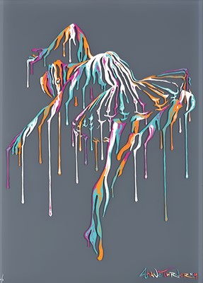 Lot 123 - Shane Turner (Canadian 1986-), 'Music In Motion (Grey Acrylic)', 2019