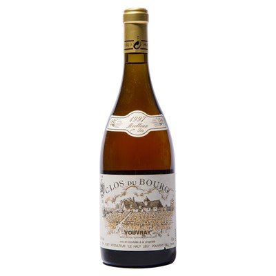 Lot 212 - 3 bottles 1997 Vouvray Clos du Bourg Moelleux Huet