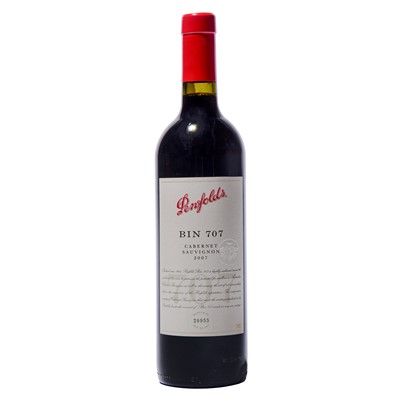 Lot 236 - 3 bottles 2007 Bin 707