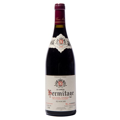 Lot 203 - 3 bottles 2009 Hermitage Le Greal Sorrel