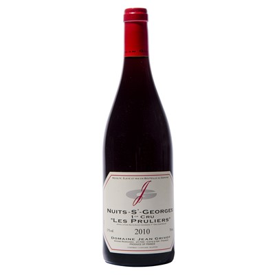 Lot 186 - 2 bottles 2010 Nuits St Georges Les Pruliers Grivot