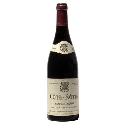Lot 207 - 2 bottles 2009 Cote-Rotie Cote Blonde Rostaing