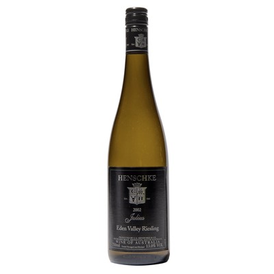 Lot 132 - 3 bottles 2002 Henschke Julius Riesling