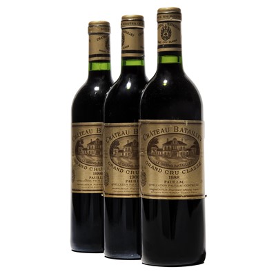 Lot 41 - 3 bottles 1986 Ch Batailley