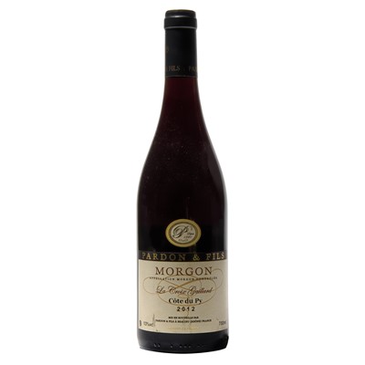 Lot 62 - 6 bottles 2012 Morgon Cote du Py La Croix Gaillard