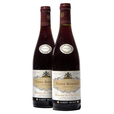 Lot 66 - 2 bottles 2000 Vosne Romanee Domaine du Clos Frantin