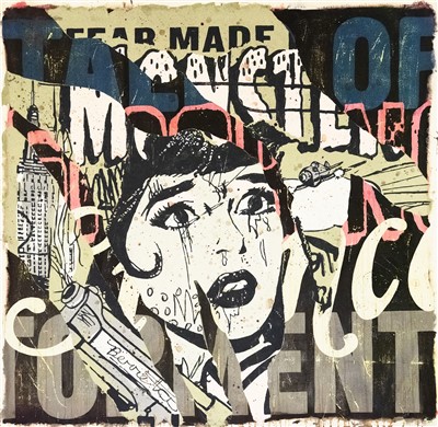 Lot 393 - Faile (Collaboration) 'Tales Of Torment', 2006, unique