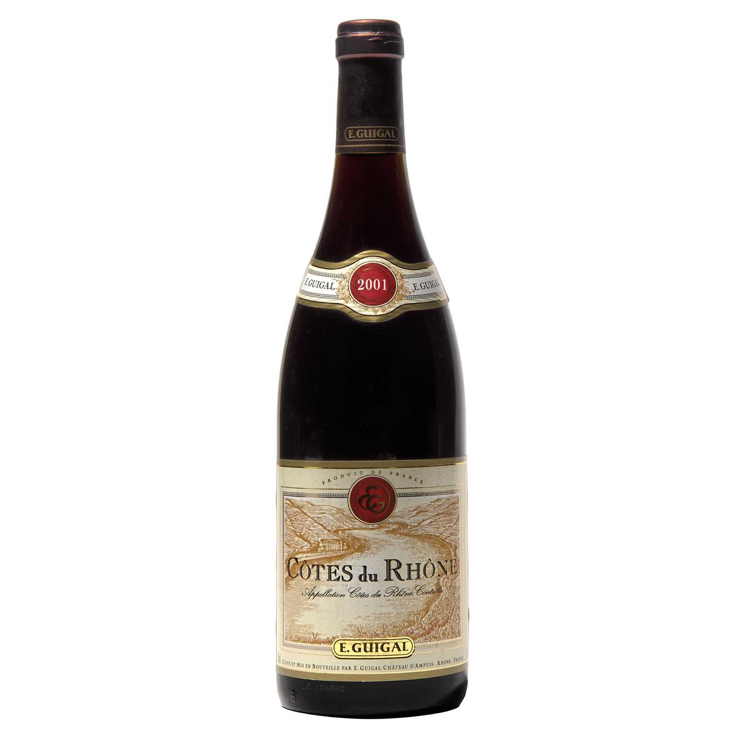 Lot 86 - 4 bottles 2001 Cotes du Rhone Guigal