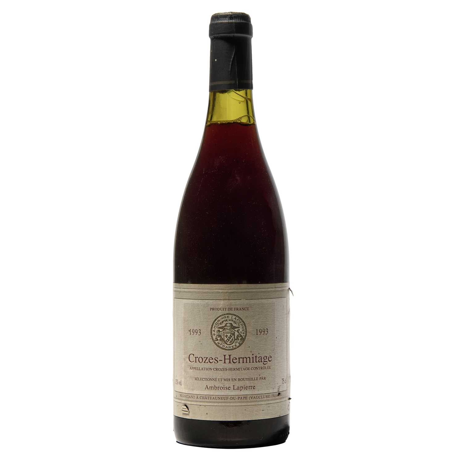 Lot 87 - 6 bottles 1993 Crozes-Hermitage Ambroise Lapierre
