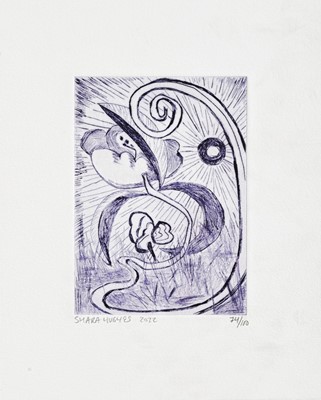 Lot 87 - Shara Hughes (American 1981-), 'Night Opening', 2022