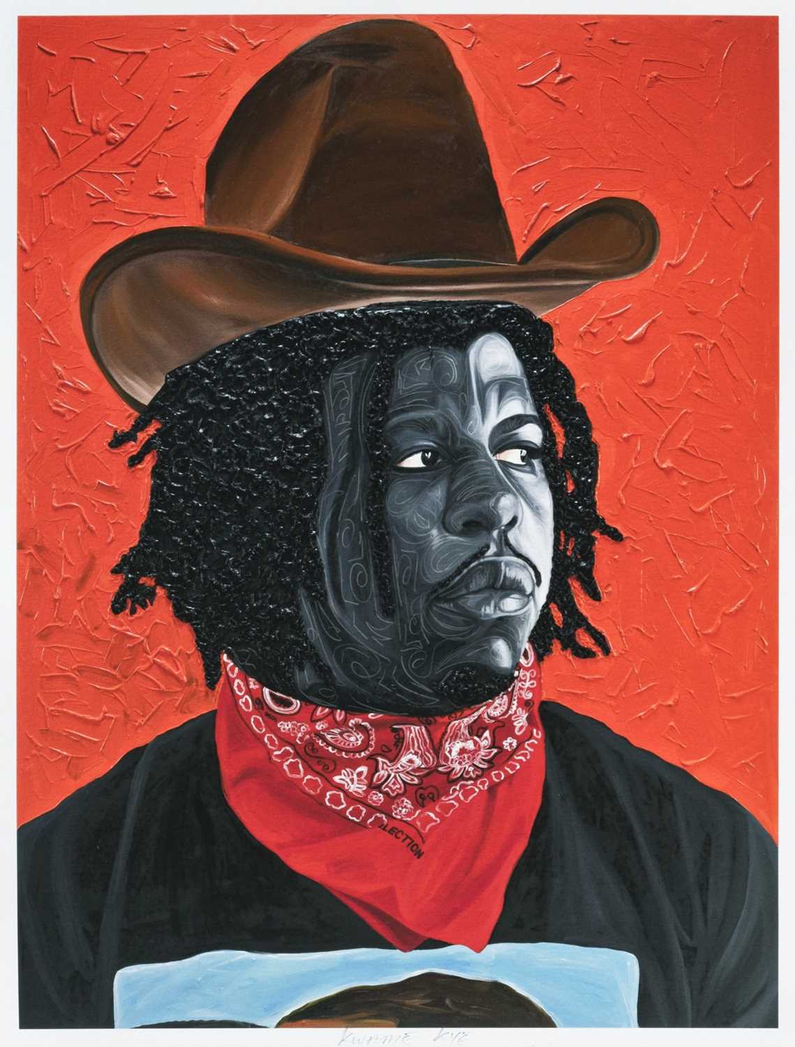Lot 118 - Otis Kwame Kye Quaicoe (Ghanaian 1988-), 'Jon Gray', 2022